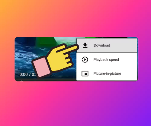 Click on download button