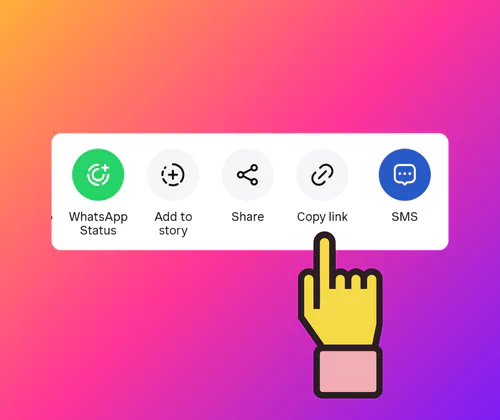 Copy Instagram Video URL